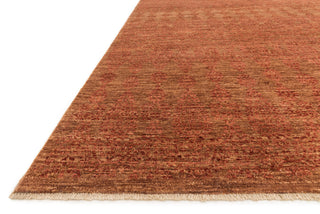Loloi Essex EQ-03 Paprika Area Rug Corner