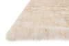 Loloi Finley FN-01 Ivory / Beige Area Rug Corner Feature