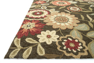Loloi Francesca FC-02 Brown Area Rug Corner