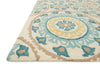 Loloi Francesca FC-38 Ivory / Beige Area Rug Corner Feature