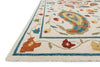 Loloi Francesca FC-53 Ivory / Blue Area Rug Corner