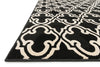 Loloi Goodwin GW-01 Black Area Rug Corner Feature