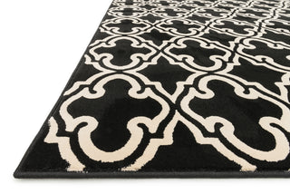 Loloi Goodwin GW-01 Black Area Rug Corner Feature