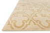 Loloi Goodwin GW-01 Ivory / Beige Area Rug Corner
