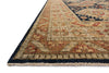 Loloi Heirloom HQ-01 Navy/Multi Area Rug Corner