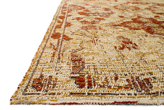 Loloi Izmir IZ-01 Tan / Spice Area Rug Corner