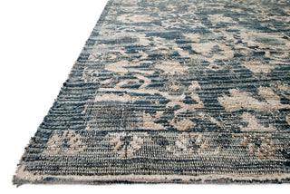 Loloi Izmir IZ-03 Navy / Neutral Area Rug Corner