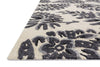 Loloi Jade JD-02 Ivory / Grey Area Rug Corner