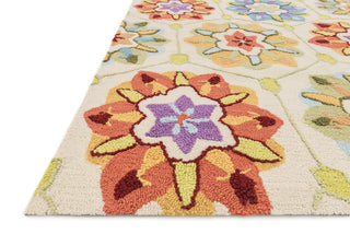 Loloi Juliana JL-13 Ivory / Multi Area Rug Corner