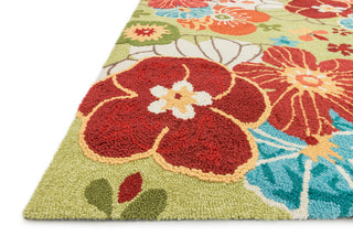 Loloi Juliana JL-17 Apple Green Area Rug Corner