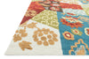 Loloi Juliana JL-23 Rust / Patch Area Rug Corner