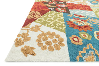 Loloi Juliana JL-23 Rust / Patch Area Rug Corner