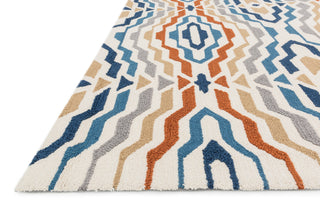 Loloi Juliana JL-36 Ivory / Multi Area Rug Corner