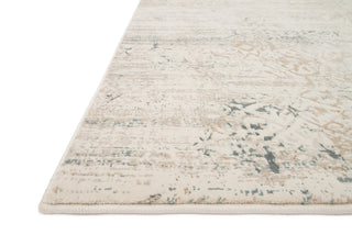 Loloi Kingston KT-02 Ivory / Stone Area Rug Corner