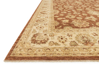Loloi Majestic MM-07 Rust/Ivory Area Rug Corner