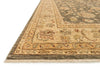 Loloi Majestic MM-08 Smoke/Beige Area Rug Corner
