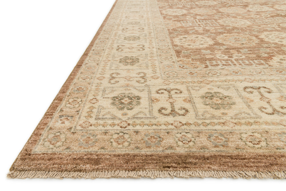 Loloi Majestic MM-10 Camel/Beige Area Rug Corner Feature