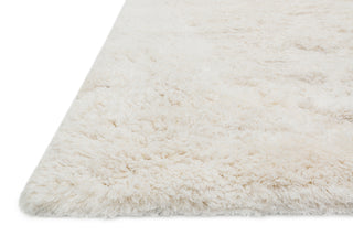 Loloi Mason Shag MH-01 Ivory Area Rug Corner Feature