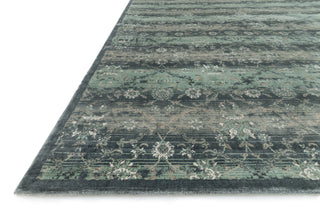 Loloi Nyla NY-11 Charcoal Area Rug Corner Feature