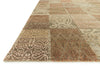 Loloi Nyla NY-16 Cinnamon / Beige Area Rug Corner