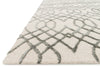 Loloi Panache PC-02 Ivory / Grey Area Rug Corner