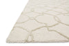 Loloi Panache PC-04 Ivory / Silver Area Rug Corner