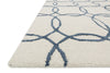 Loloi Panache PC-08 Ivory / Blue Area Rug Corner