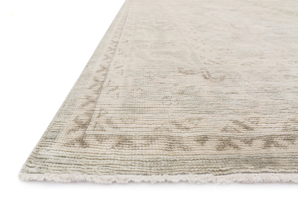 Loloi Pierce PP-04 Fog Area Rug Corner Feature