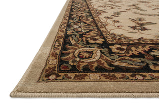 Loloi Stanley ST-03 Beige / Charcoal Area Rug Corner