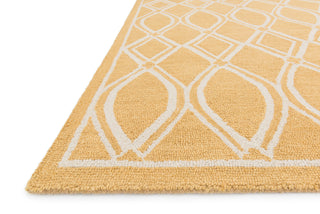Loloi Stephanie SW-04 Gold / Ivory Area Rug Corner