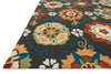 Loloi Summerton SRS19 Coffee / Spice Area Rug Corner