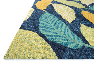 Loloi Tropez TZ-02 Blue / Multi Area Rug Corner Feature