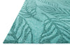 Loloi Tropez TZ-06 Aqua Area Rug Corner