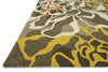 Loloi Ventura HVT01 Taupe / Multi Area Rug Corner