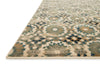 Loloi Vista VT-07 Ivory / Blue Area Rug Corner Feature