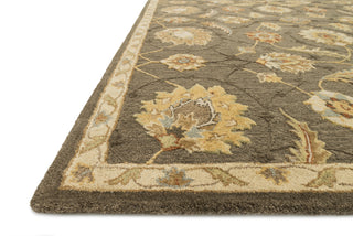 Loloi Walden WD-06 Coffee / Beige Area Rug Corner Feature
