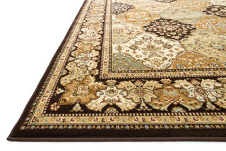 Loloi Welbourne WL-02 Multi / Coffee Area Rug Corner