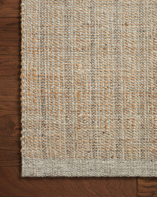 Jean Stoffer X Loloi Cornwall CRN-01 Light Grey/Natural Area Rug by Corner Image