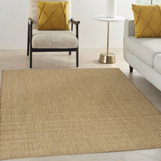 Nourison Courtyard COU01 Jute Area Rug Swatch Image