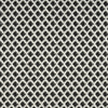 Nourison Courtyard COU01 Black White Area Rug Corner Image