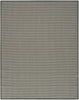 Nourison Courtyard COU01 Black White Area Rug main image