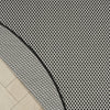 Nourison Courtyard COU01 Black White Area Rug 
