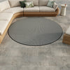 Nourison Courtyard COU01 Black White Area Rug 
