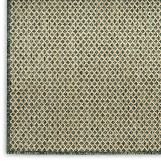 Nourison Courtyard COU01 Green Area Rug 