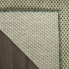 Nourison Courtyard COU01 Green Area Rug 
