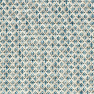 Nourison Courtyard COU01 Ivory Aqua Area Rug 