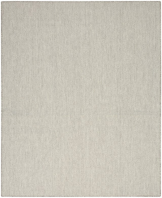Nourison Courtyard COU01 Ivory Silver Area Rug 