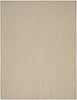 Nourison Courtyard COU01 Jute Ivory Area Rug main image