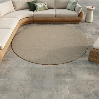 Nourison Courtyard COU01 Jute Ivory Area Rug 
