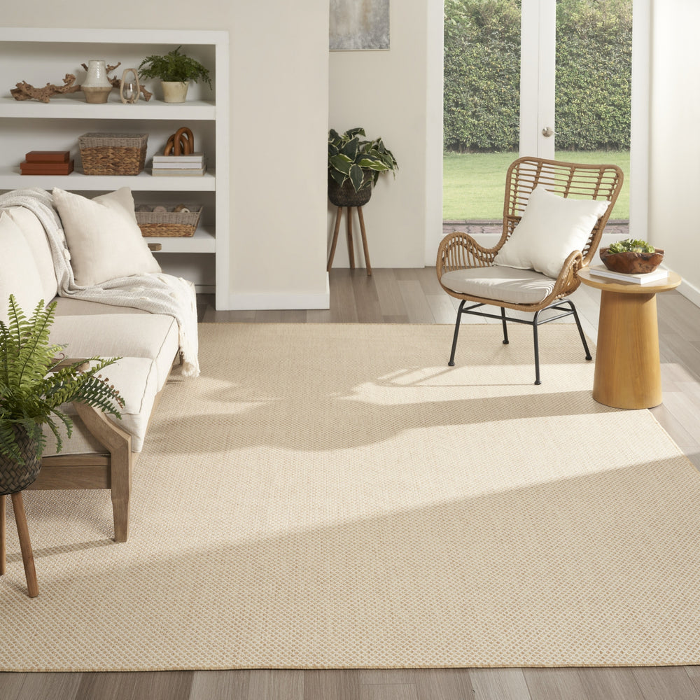 Nourison Courtyard COU01 Natural Area Rug Room Image Feature